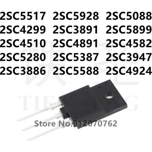 10PCS 2SC5517 2SC5928 2SC5088 2SC4299 2SC3891 2SC5899 2SC4510 2SC4891 2SC4582 2SC5280 2SC5387 2SC3947 2SC3886 2SC5588 2SC4924