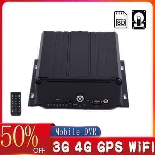 4 channel 8 channel Black box Mobile DVR for fleet GPS 4G wifi Driving recorder