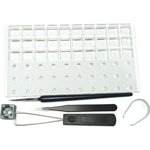 6pcs Keyboard Lube Station Keycap Puller Remover Kit Mechanical Keyboard Key Switch Stem Holder for Gateron Kailh MX Switch