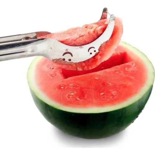 Watermelon Slicer, Stainless Steel Corer-Watermelon slicer,Useful & Smart Kitchen Melon Cutter Corers