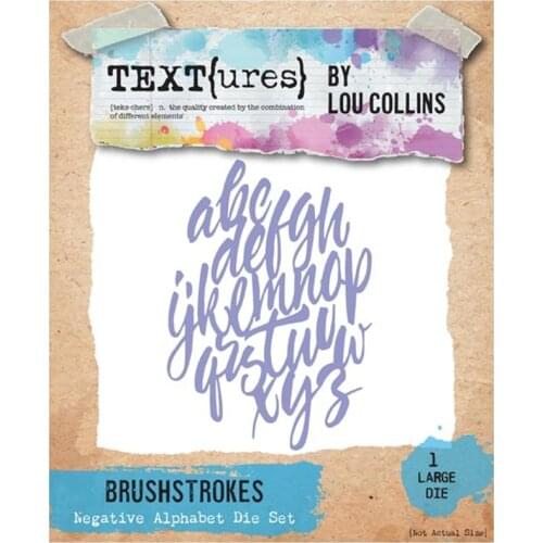 CH 2021 New Arrival NEGATIVE ALPHABET Metal Cutting Die 3D DIY Scrapbooking Carbon Sharp Craft Die Photo Invitation Card