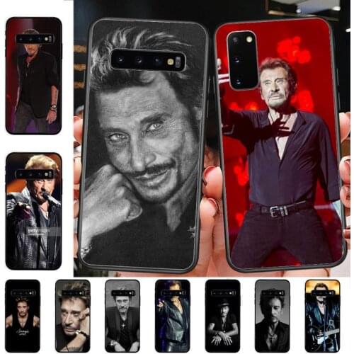 Yinuoda Johnny Hallyday Phone Case for Samsung S10 21 20 9 8 plus lite S20 UlTRA 7edge