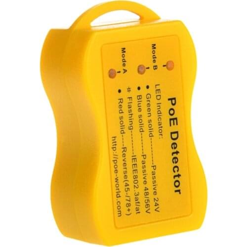 LED Display PoE Detector for Passive PoE Injector, PoE Switch etc, to detector the PoE Type quickly