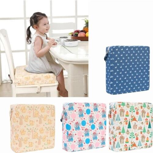 Baby Dining Cushion Children Increased Chair Pad Adjustable Removable Highchair Chair Booster Cushion Seat Chair for Baby