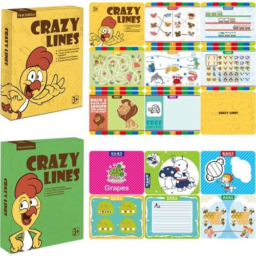 Montessori Children Toys Drawing Tablet DIY Color Shape Math Match Game Book Drawing Set Learning Educational Toys For Children