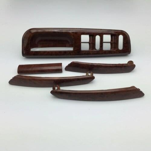 5 Pieces for VW Passat B5 Cherry Wood Door Handle Window Switch Bracket Control Panel Base Trim Cover 3B1 867 171 F
