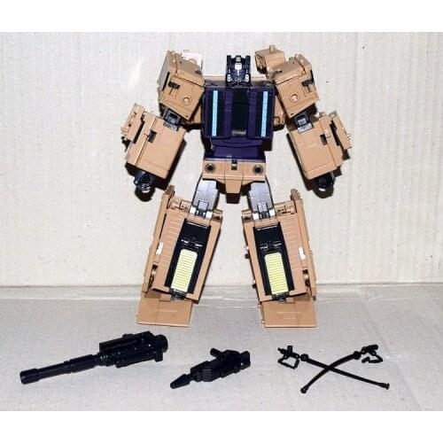 Zeta Toys ZA-05 Racket Swindle Transformation Action Figure