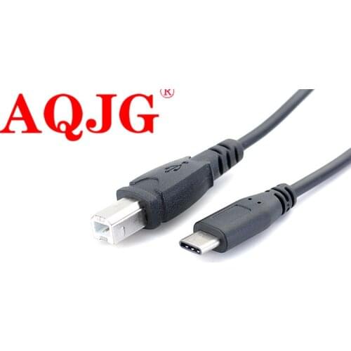 1M Type-c male to USB b Male Connector Date cable For OTG Smart Android Phone Tablet Computer Keyboard Electric Piano Printer