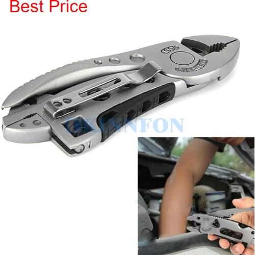 100Pcs/Lot Multi-tool Knife Gear EDC Tool Set Adjustable Wrench Jaw Screwdriver Pliers Tool