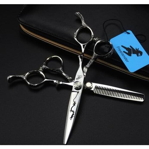 New 6.0 Inch Japan Scissors Hair Dragon pattern Hair Cutting Scissors Hairdresser Salon Barber Shears Haircut Hairdressing Tools
