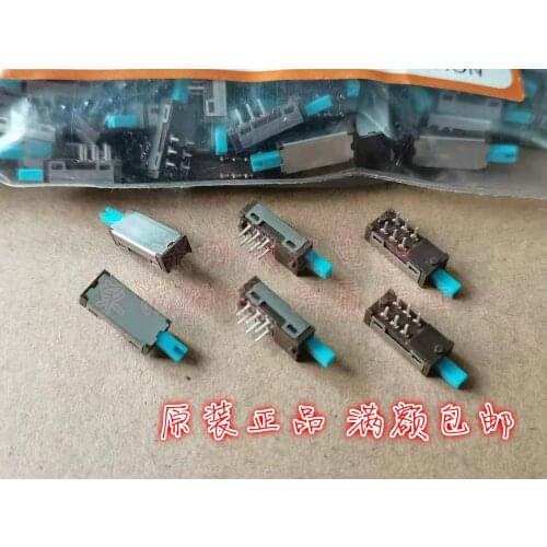 Original New 100% key switch 2*3 double row 6pin reset power switch 11.5*5 handle high 4MM