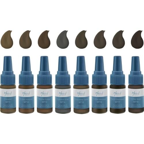 MASTOR Semi Permanent Makeup Eyebrow Lips Eye Line Tattoo Ink Microblading Pigment