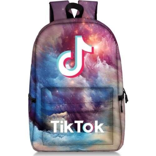 Tik Tok Print Backpack For Teenager boys girls TIK TOK children school bags student bookbag kids school backpacks gift