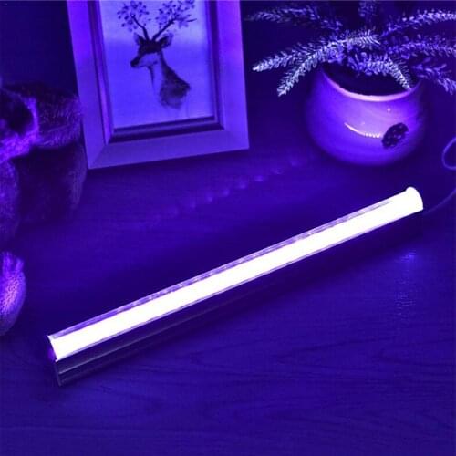 UV LED Black Light Fixtures 4W Portable Black light Lamp UV Poster UV Art Dimmable Blacklight Lamp for DJ Party and Holidays