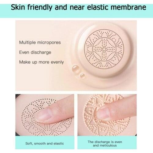 Mushroom Head Air Cushion BB Cream Foundation Cream Makeup Concealer Cushion Up Comestics Make Compact For Face Cushion For B8D1