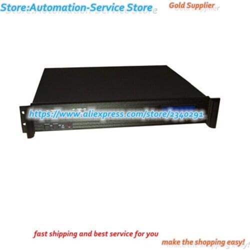 1.5U T350B Firewall Chassis /ROS Chassis High-End Aluminum Panel With LCD LCD Screen /4 Mesh With Light