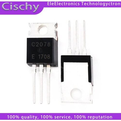 10PCS C2078 TO220 2SC2078 TO-220 2078 Transistors 3A 80V