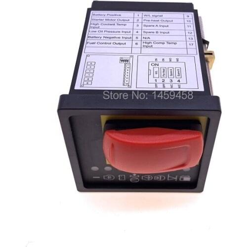 Free shiping 12V genuine 1089935597(1089 9355 97) Electronikon controller panel for XAS97 diesel engine portable machine