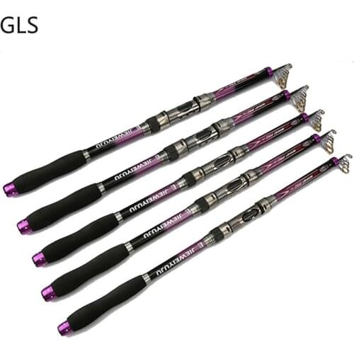 2.1M 2.4M 2.7M 3.0M 3.6M Travel Multifunction carbon Fishing Rod Telescopic Rock Fishing Rod Carp Feeder Rod