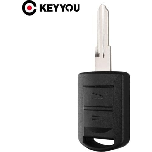 KEYYOU 2 Buttons Remote Key Fob Case Shell For Vauxhall Opel Corsa Agila Meriva Combo