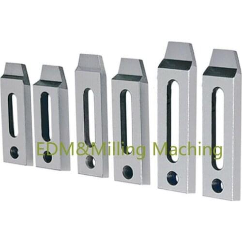 2x Wire EDM Stainless Steel Jig Holder Clamp 70-90mm M8 Screw CNC Lathe Claw For Sodick DWC Wire Cut EDM Machine