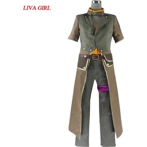 RWBY Yang Xiao Long Cosplay Costume Full Set With Gloves