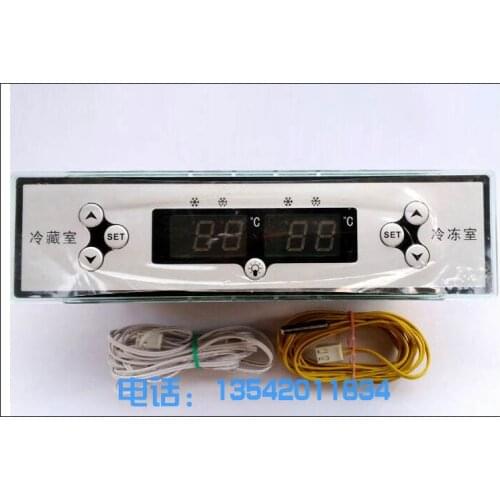 Thermostat ECS-RF10 dual-control refrigerator freezer refrigeration and freezing dual-temperature dual-control lighting temperat