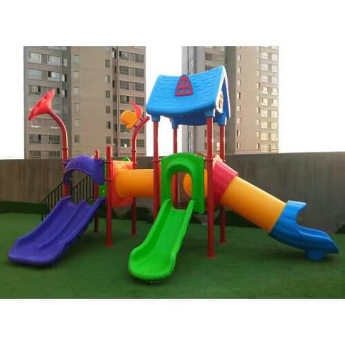 Exported to Canada Nontoxic Playground System for Kids Plaza De Juegos W10519-4