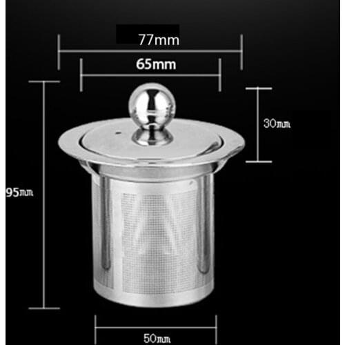 Coffee Teapot Infuser Mesh Stainless Steel Filters Tea Strainer Reusable