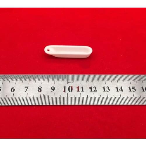 Corundum crucible /99.3% alumina crucible / 40*10*7 / Boat /hole in one side/ Al2O3 ceramic crucible / Sintered crucible