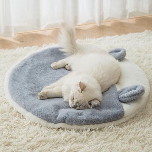 Cat Mat Cat Beds Spring and Autumn Warm Sleeping Mat for Cat Litter Blanket Pet Sleeping Things for Cats