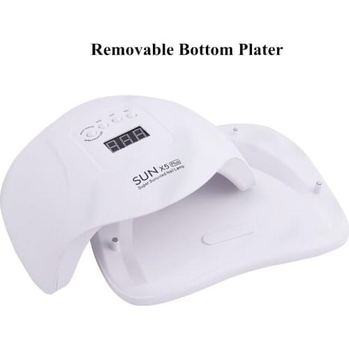 2020 New SUN X5 Plus UV LED Nail Dryer 54W Gel Polish Curing Lamp with Bottom Timer LCD Display Quick Dry Lamp For Manicure Gel
