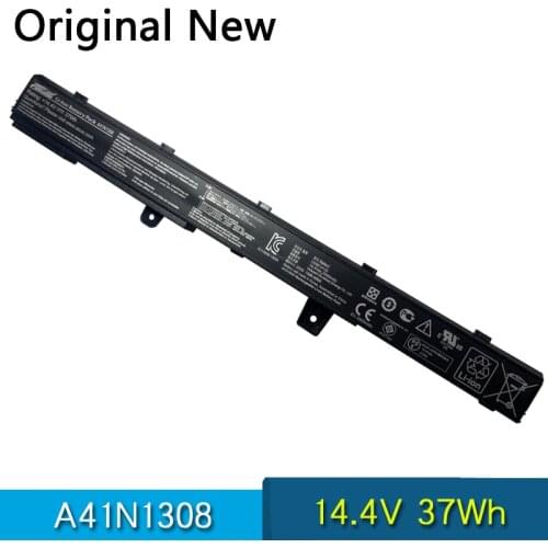 NEW Original A41N1308 Laptop Battery For ASUS X451 X551 X451C X451CA X551C X551CA X551M X551MA A31LJ91 A31N1319 14.4V 37Wh