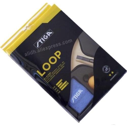 Original STIGA LOOP 2 stars table tennis racket suit for all-round beginner