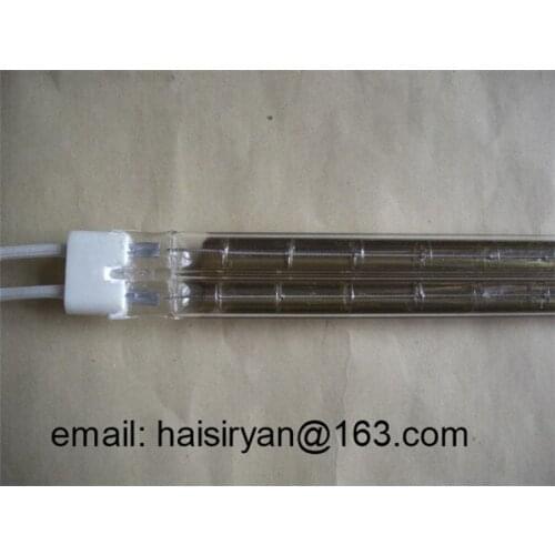 Gold coated infrared halogen heat lamp halogen heating lamp1000w 350mm heater