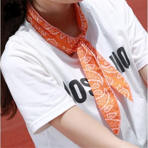 5 Colors New 2020 Women Headbands Girls Neck Cooler Scarf Body Ice Cool Cooling Wrap Necktie Headbands Women Apparel Accessories