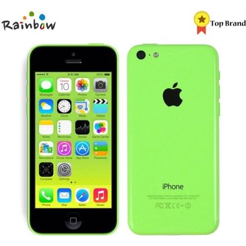 Unlocked Original iPhone 5c iOS Dual Core 4.0 Inches TouchScreen 8.0MP Camera With WIFI GPS Refurbished Mobile Phone