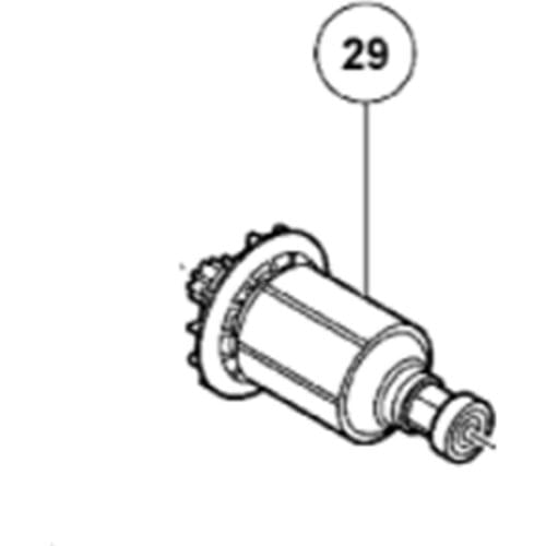 Motor Rotor For HIKOKI DS14DL 360658