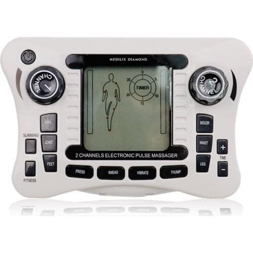 Muscle Stimulator TENS Patch Electric Pulse Tens Relax Muscle Slimming Machine Electrodes Massage Device EMS Full Health care