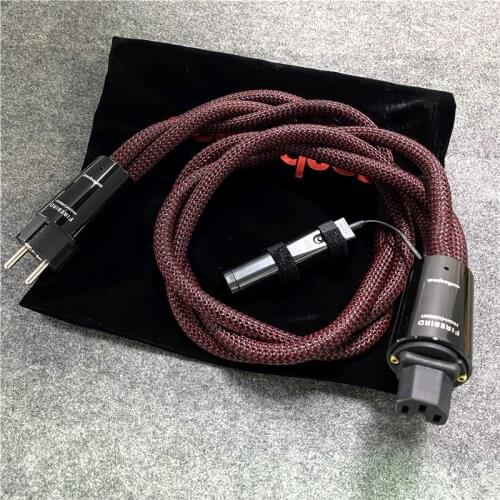 FireBird High Current Low-Z / Noise-Dissipation 3-Pole AC Power Cable US & EU Version