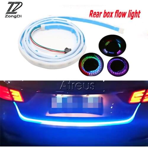 ZD Car Trunk Tail Turn Signals Brake Warning Lamp Strobe Light For Citroen C5 C4 C3 Mini Cooper Opel Astra H G J Vectra C Saab