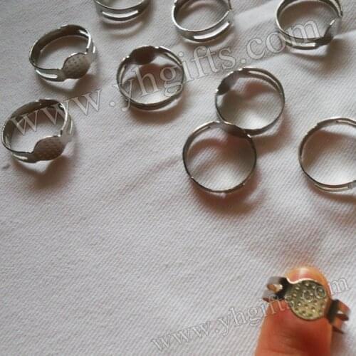 200PCS/LOT,12x7mm,Metal silver plated ring setting,Ring holder,DIY rings,Finger ring,Fashion decoration,Craft material,Wholesale