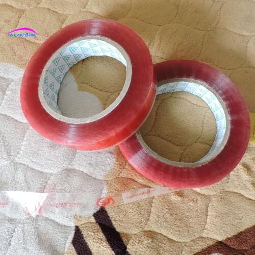 24mm x100M custom printed logo gift adhesive clear sealing tape