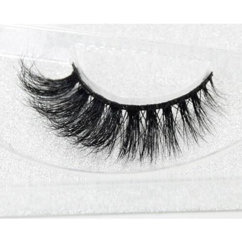3D Real Mink False Eyelash Strip Mink Lashes Thick Fake False Eyelashes Makeup Beauty Handmade 100% Glitter Packing D101