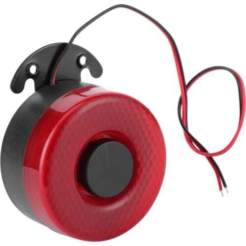 12/24V Reverse Horn Beeper Vehicle Auto Warning Back Up Car Reversing Alarm Speaker Buzzer with Light