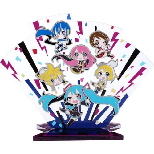 Anime Hat Sune Brooch Official Licensed Miku Badge For Women Bags Backpack Clothes Collar Suit Pin Girls Gifts