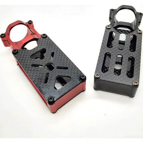 CNC Aluminum Alloy Motor Mount Holder/ Motor connection seat for 25mm tube updata multicopter arm parts
