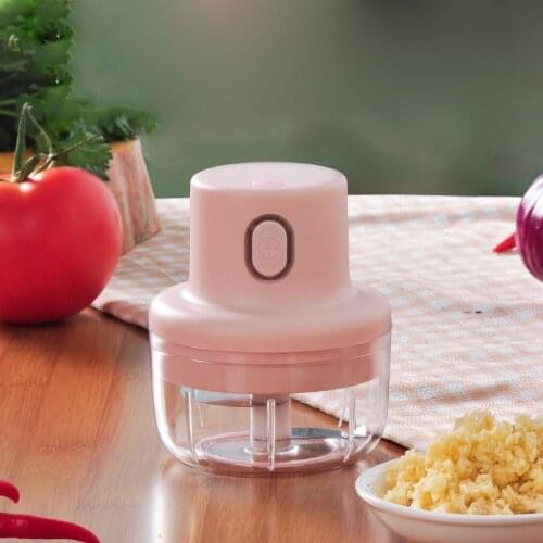 Home wireless electric mini meat grinder, multi-functional small blender kitchen garlic ginger vegetable chopper Kitchen Fixture