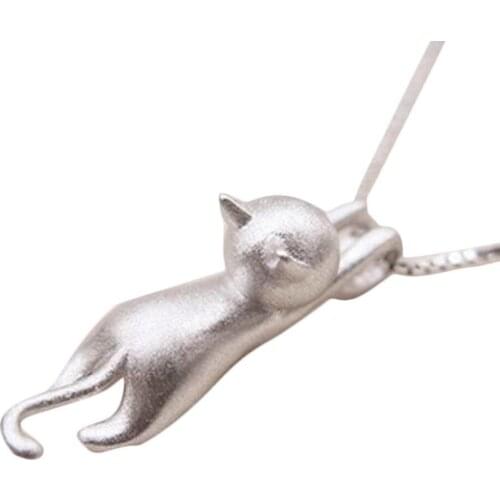 Cute Cat Pendant Jewelry Hot For Women Fashion Jewelry For Gift Without Chain PD0017