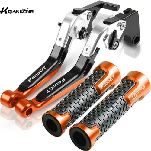 For BMW F800GT F 800 GT 2013 2014 2015 2016 2017 2018 Motorcycle F800 GT CNC Brake Clutch Levers Handlebar Handle Hand Grips Set